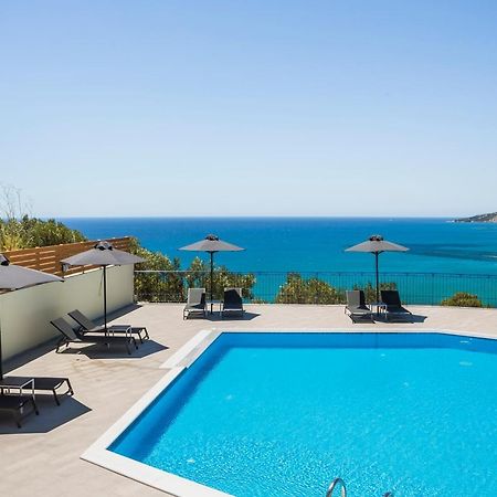 Afrato Village Sea View Apartments Trapezaki  Luaran gambar