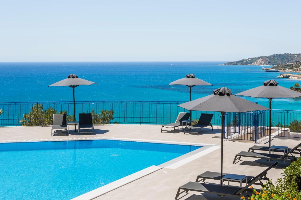 Afrato Village Sea View Apartments Trapezaki  Luaran gambar