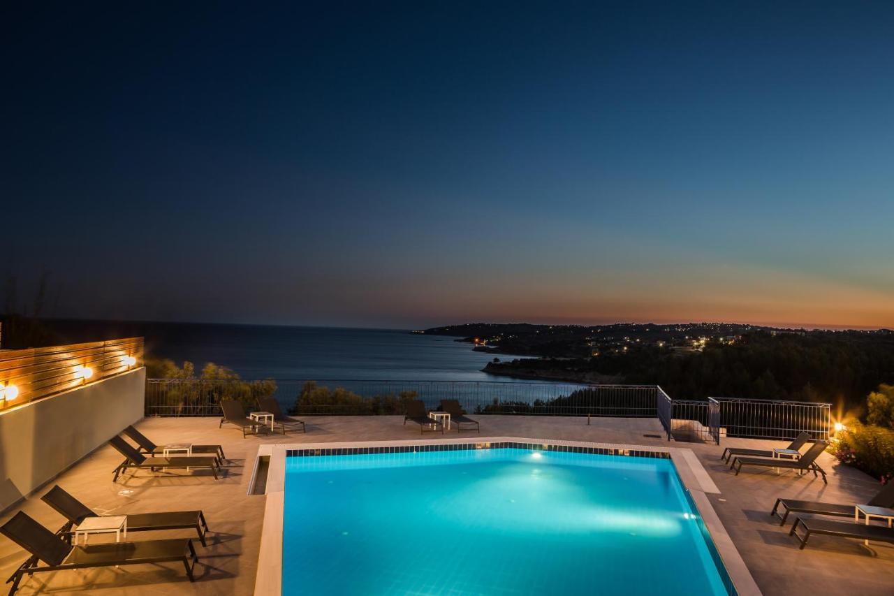 Afrato Village Sea View Apartments Trapezaki  Luaran gambar