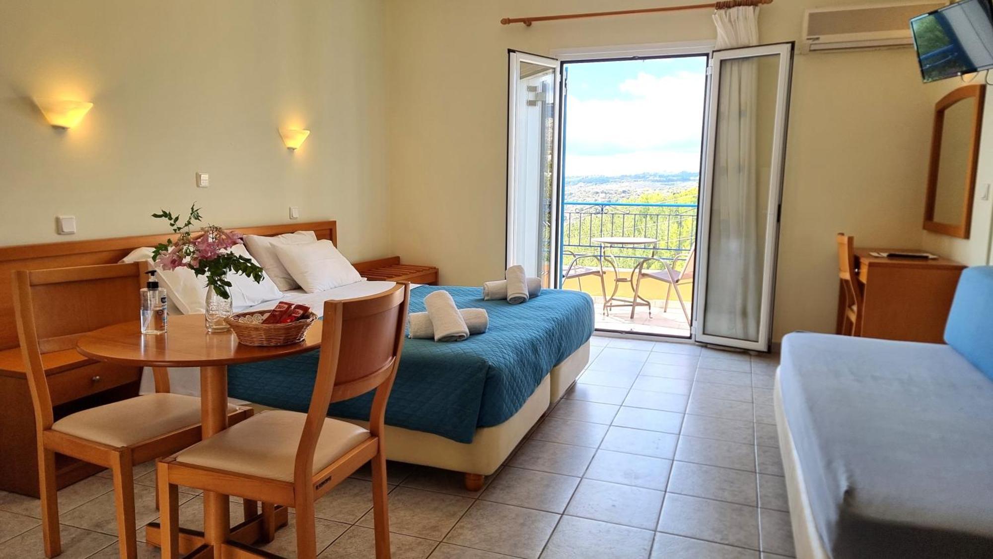 Afrato Village Sea View Apartments Trapezaki  Luaran gambar