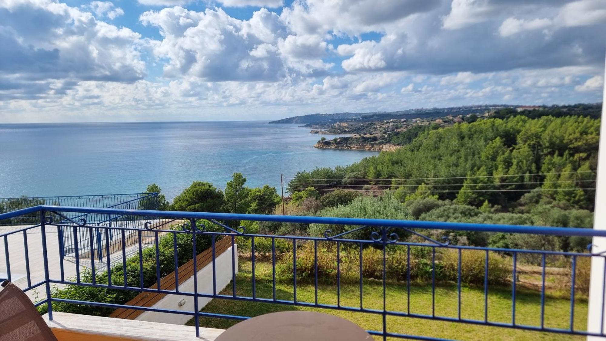 Afrato Village Sea View Apartments Trapezaki  Luaran gambar