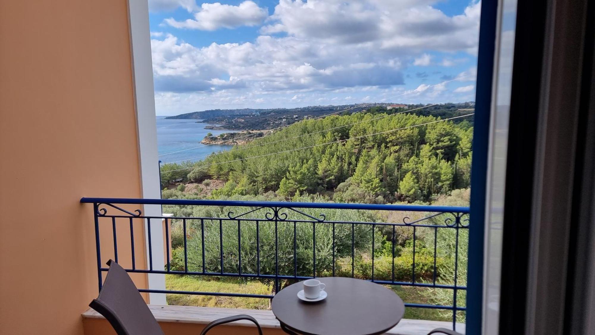 Afrato Village Sea View Apartments Trapezaki  Luaran gambar