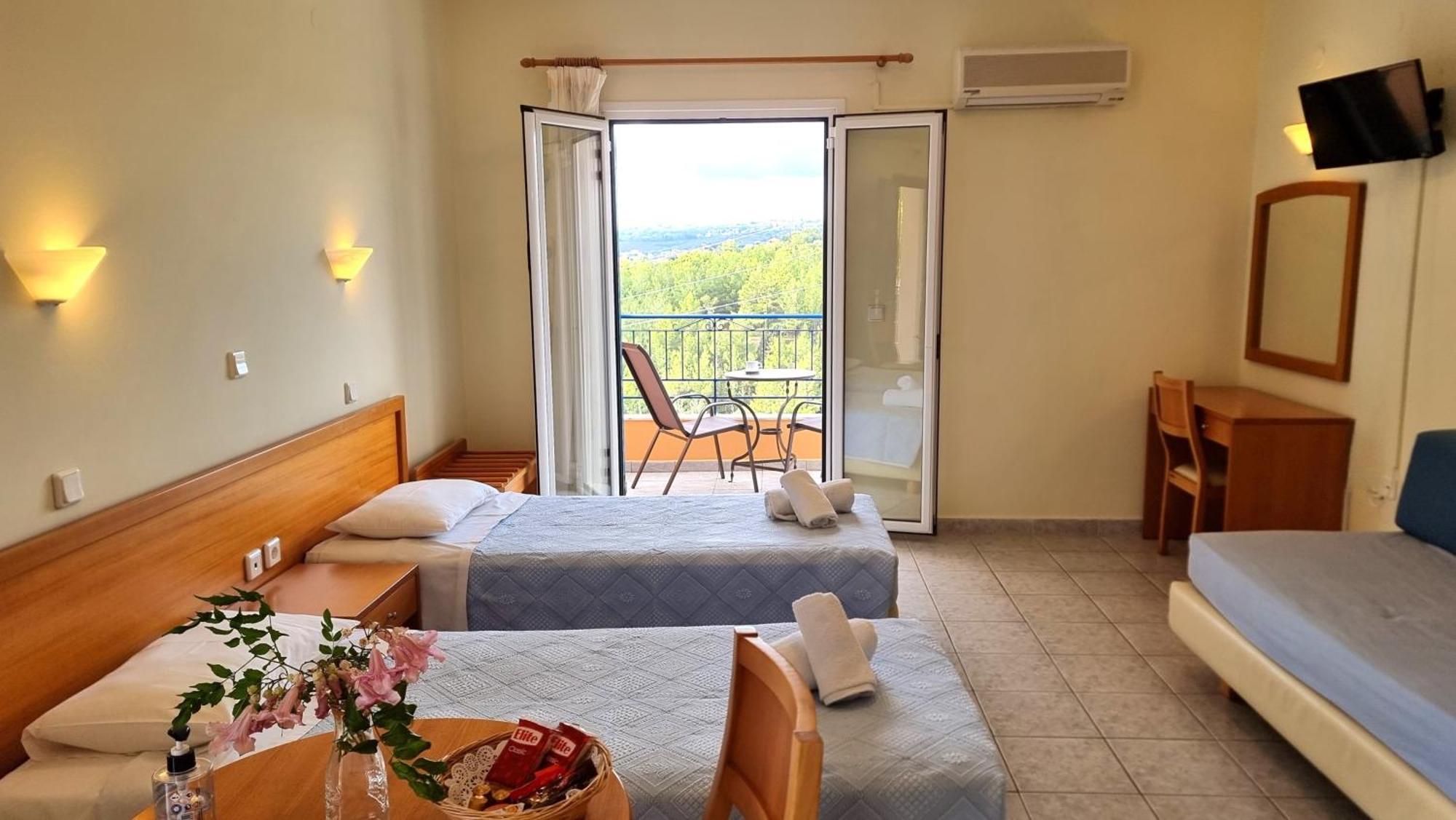 Afrato Village Sea View Apartments Trapezaki  Luaran gambar